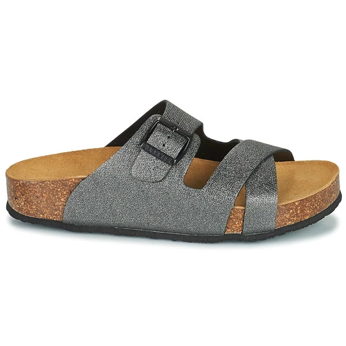 Chaussures Femme Mules Plakton CP_BOLUDO Gris 4 Chaussures Femme Mules Plakton CP_BOLUDO Gris – Image 2