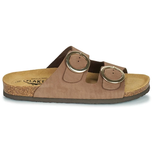Chaussures Femme Mules Plakton BRIGATE Marron 4 Chaussures Femme Mules Plakton BRIGATE Marron – Image 2