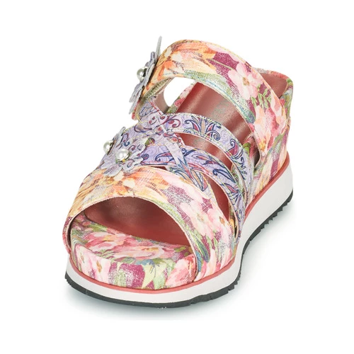 Chaussures Femme Mules Laura Vita HECIO 17 Rose 5 Chaussures Femme Mules Laura Vita HECIO 17 Rose – Image 3