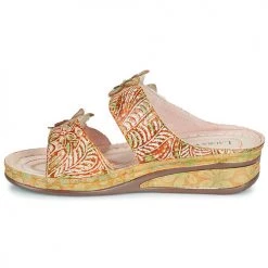 Chaussures Femme Mules Laura Vita JACDISO 06 Jaune -Mules Soldes2022 21448951 500 D