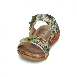 Chaussures Femme Mules Laura Vita LALIAO 53 Jaune / Vert -Mules Soldes2022 21448953 500 C