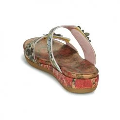 Chaussures Femme Mules Laura Vita LALIAO 53 Jaune / Vert -Mules Soldes2022 21448953 500 E