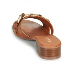 Chaussures Femme Mules Hispanitas LOLA Marron / Doré -Mules Soldes2022 21449199 500 E