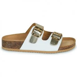 Chaussures Femme Mules IgI&CO 1694422 Blanc / Or -Mules Soldes2022 21454374 500 B