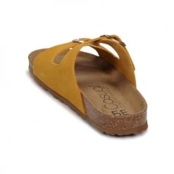 Chaussures Femme Mules Casual Attitude MABA Moutarde -Mules Soldes2022 21459029 500 E