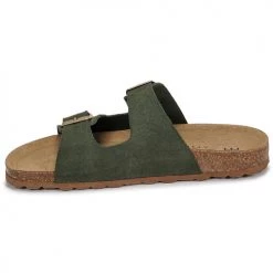 Chaussures Femme Mules Casual Attitude MIBA Kaki -Mules Soldes2022 21459030 500 D