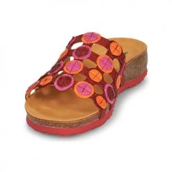 Chaussures Femme Mules Think JULIA Rouge / Orange 9 Chaussures Femme Mules Think JULIA Rouge / Orange -Mules Soldes2022 21481630 500 C