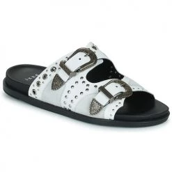 Chaussures Femme Mules Ikks BU80195 Blanc