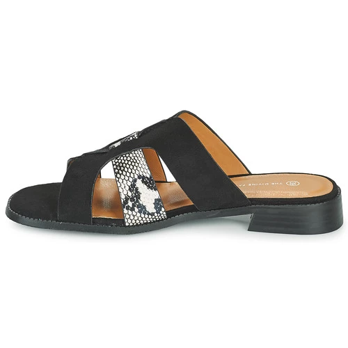 Chaussures Femme Mules The Divine Factory QL4335 Noir 6 Chaussures Femme Mules The Divine Factory QL4335 Noir – Image 4