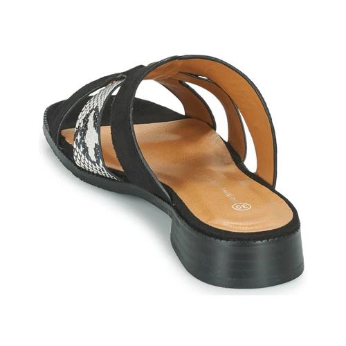 Chaussures Femme Mules The Divine Factory QL4335 Noir 7 Chaussures Femme Mules The Divine Factory QL4335 Noir – Image 5