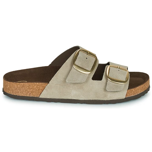 Chaussures Femme Mules Betty London NOUMEA Taupe 4 Chaussures Femme Mules Betty London NOUMEA Taupe – Image 2