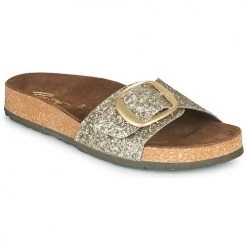 Chaussures Femme Mules Betty London GADJIL Doré