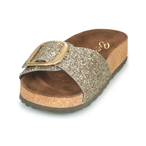 Chaussures Femme Mules Betty London GADJIL Doré 5 Chaussures Femme Mules Betty London GADJIL Doré – Image 3