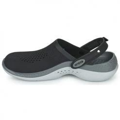 Chaussures Sabots Crocs LITERIDE 360 CLOG Noir / Gris -Mules Soldes2022 21667647 500 D