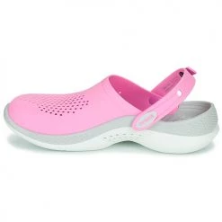 Chaussures Femme Sabots Crocs LITERIDE 360 CLOG Rose -Mules Soldes2022 21667652 500 D