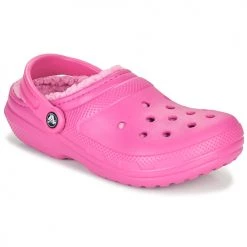 Chaussures Femme Sabots Crocs CLASSIC LINED CLOG Rose