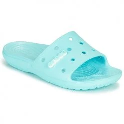 Chaussures Femme Claquettes Crocs CLASSIC CROCS SLIDE Bleu