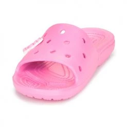 Chaussures Femme Claquettes Crocs CLASSIC CROCS SLIDE Rose 9 Chaussures Femme Claquettes Crocs CLASSIC CROCS SLIDE Rose -Mules Soldes2022 21667665 500 C