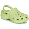 Chaussures Femme Sabots Crocs CLASSIC PLATFORM CLOG W Vert -Mules Soldes2022 21667673 500 A