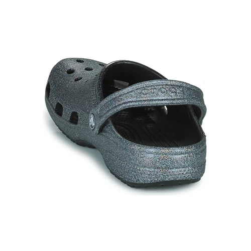 Chaussures Femme Sabots Crocs CLASSIC GLITTER II CLOG Noir 7 Chaussures Femme Sabots Crocs CLASSIC GLITTER II CLOG Noir – Image 5