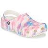 Chaussures Femme Sabots Crocs CLASSIC DREAM CLOG Blanc / Multi -Mules Soldes2022 21667689 500 A