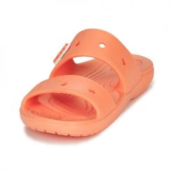 Chaussures Femme Mules Crocs CLASSIC CROCS SANDAL Corail -Mules Soldes2022 21667703 500 C