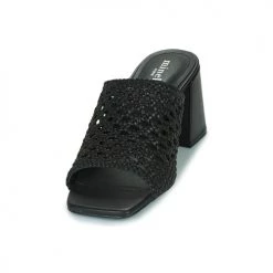 Chaussures Femme Mules Minelli SOLINE Noir -Mules Soldes2022 21669701 500 C