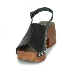 Chaussures Femme Sabots Minelli NOEMIE Noir -Mules Soldes2022 21669714 500 C