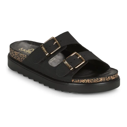 Chaussures Femme Mules YOKONO TUNEZ Noir 3 Chaussures Femme Mules YOKONO TUNEZ Noir