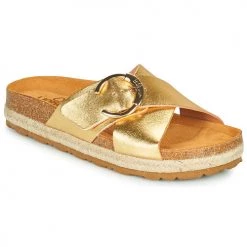 Chaussures Femme Mules YOKONO MIJAS Doré