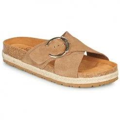 Chaussures Femme Mules YOKONO MIJAS Taupe