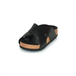 Chaussures Femme Mules Dream in Green AGAVE Noir -Mules Soldes2022 21716700 500 C