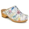Chaussures Femme Sabots Sanita ORCHID Blanc -Mules Soldes2022 21839588 500 A