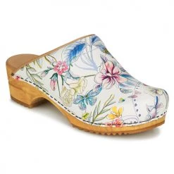 Chaussures Femme Sabots Sanita ORCHID Blanc