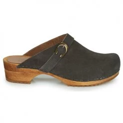Chaussures Femme Sabots Sanita HEDI Marron -Mules Soldes2022 21839589 500 B