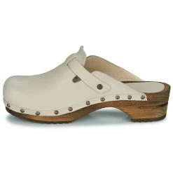 Chaussures Femme Sabots Sanita KRISTEL Beige -Mules Soldes2022 21839590 500 D