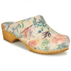 Chaussures Femme Sabots Sanita VEGU Beige