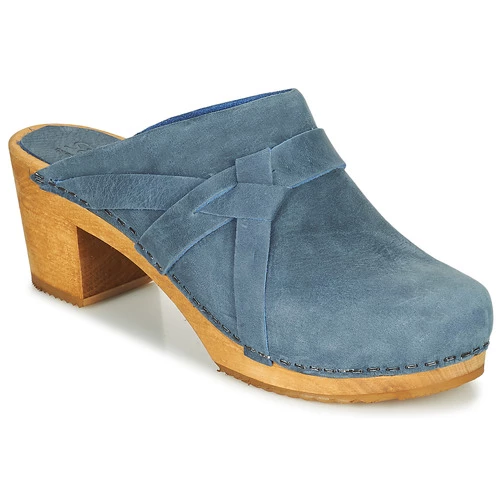 Chaussures Femme Sabots Sanita MANUELA Bleu 3 Chaussures Femme Sabots Sanita MANUELA Bleu