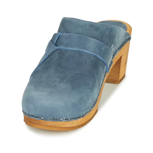 Chaussures Femme Sabots Sanita MANUELA Bleu 5 Chaussures Femme Sabots Sanita MANUELA Bleu – Image 3