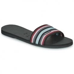 Chaussures Femme Mules Havaianas YOU MALTA Noir
