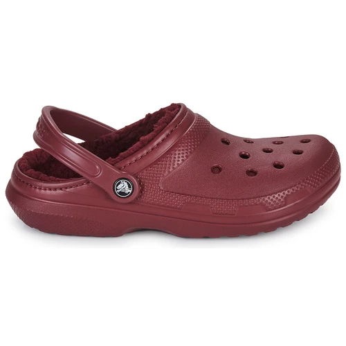 Chaussures Femme Sabots Crocs CLASSIC CLOG LINED Bordeaux 4 Chaussures Femme Sabots Crocs CLASSIC CLOG LINED Bordeaux – Image 2