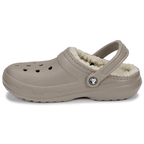 Chaussures Sabots Crocs CLASSIC LINED CLOG Beige 6 Chaussures Sabots Crocs CLASSIC LINED CLOG Beige – Image 4