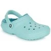 Chaussures Sabots Crocs CLASSIC LINED CLOG Bleu -Mules Soldes2022 22802701 500 A