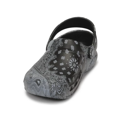 Chaussures Sabots Crocs BISTRO GRAPHIC CLOG Gris / Noir 5 Chaussures Sabots Crocs BISTRO GRAPHIC CLOG Gris / Noir – Image 3
