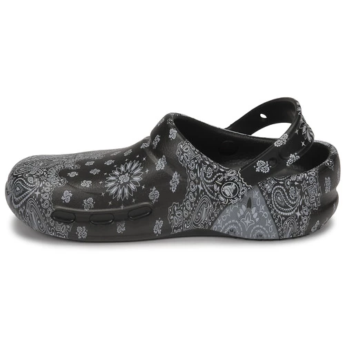 Chaussures Sabots Crocs BISTRO GRAPHIC CLOG Gris / Noir 6 Chaussures Sabots Crocs BISTRO GRAPHIC CLOG Gris / Noir – Image 4