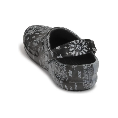 Chaussures Sabots Crocs BISTRO GRAPHIC CLOG Gris / Noir 7 Chaussures Sabots Crocs BISTRO GRAPHIC CLOG Gris / Noir – Image 5