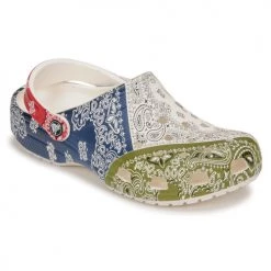 Chaussures Femme Sabots Crocs CLASSIC BANDANA CLOG Multicolore