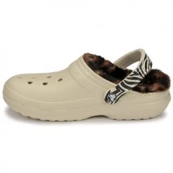 Chaussures Femme Sabots Crocs CLASSICLINEDANIMALREMIXCLOG Beige / Animal -Mules Soldes2022 22802714 500 D