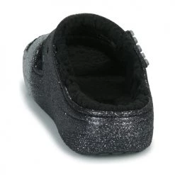 Chaussures Femme Mules Crocs CLASSIC COZZZY GLITTER SANDAL Noir / Argent 11 Chaussures Femme Mules Crocs CLASSIC COZZZY GLITTER SANDAL Noir / Argent -Mules Soldes2022 22802723 500 E