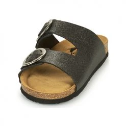 Chaussures Femme Mules Plakton BRIGATE Noir -Mules Soldes2022 22873292 500 C